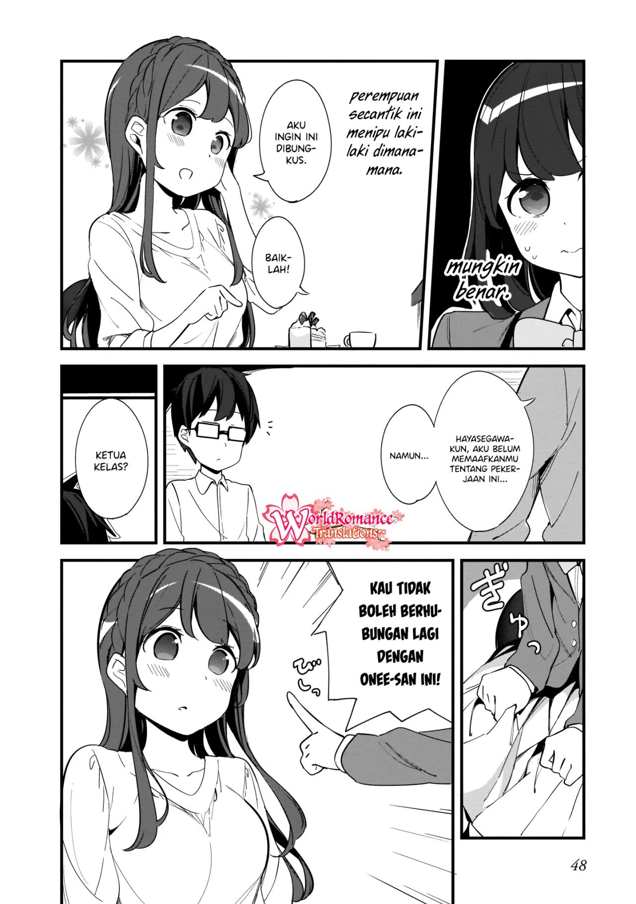 Hayasegawa-kun to Megami na Onee-san Chapter 03 Gambar 11